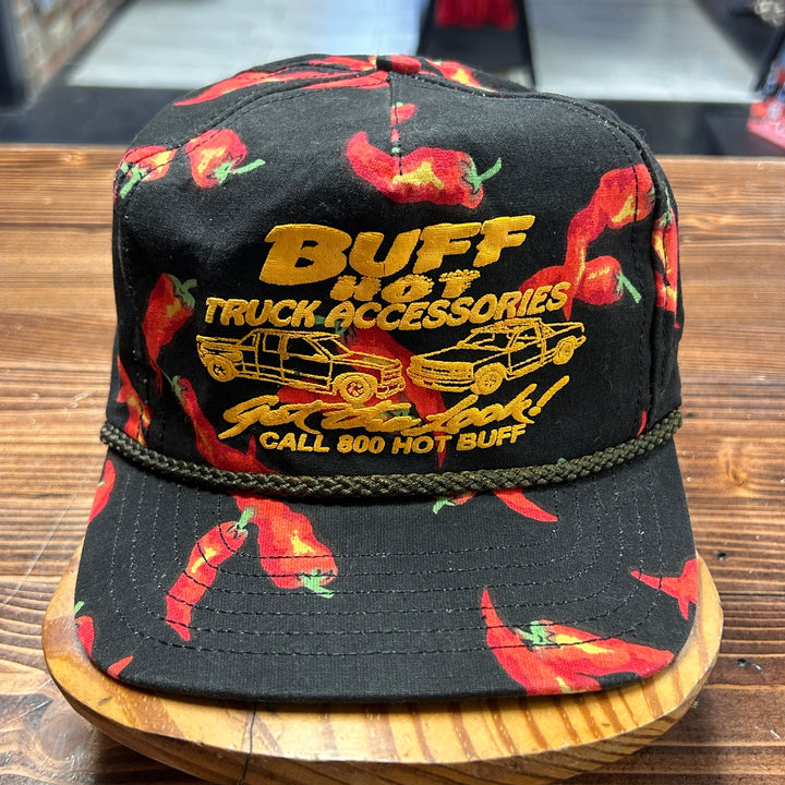 Vintage Buff Truck Accessories Chili Pepper Hat