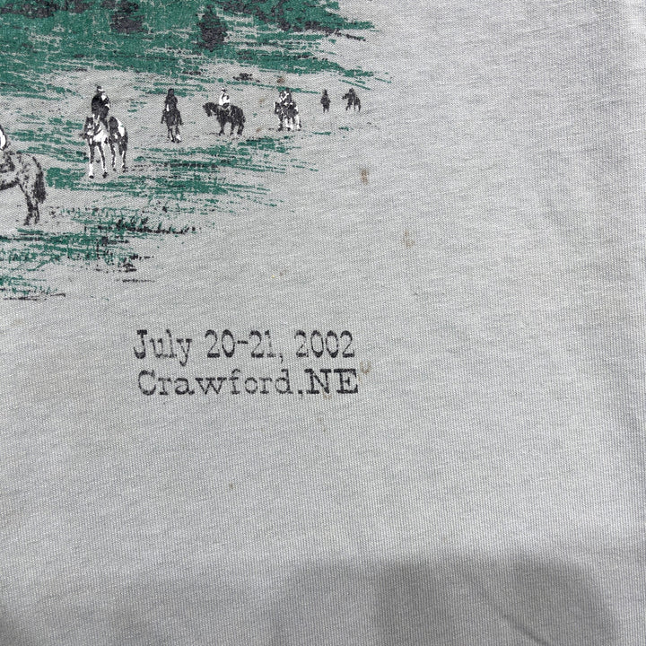 Vintage Ride The Ridge Cowboy T Shirt size Large