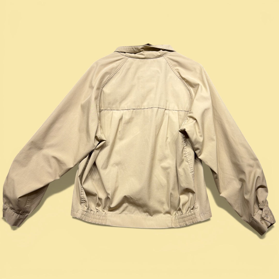 Vintage Peters All Weather 70s Harrington Jacket Size  Large