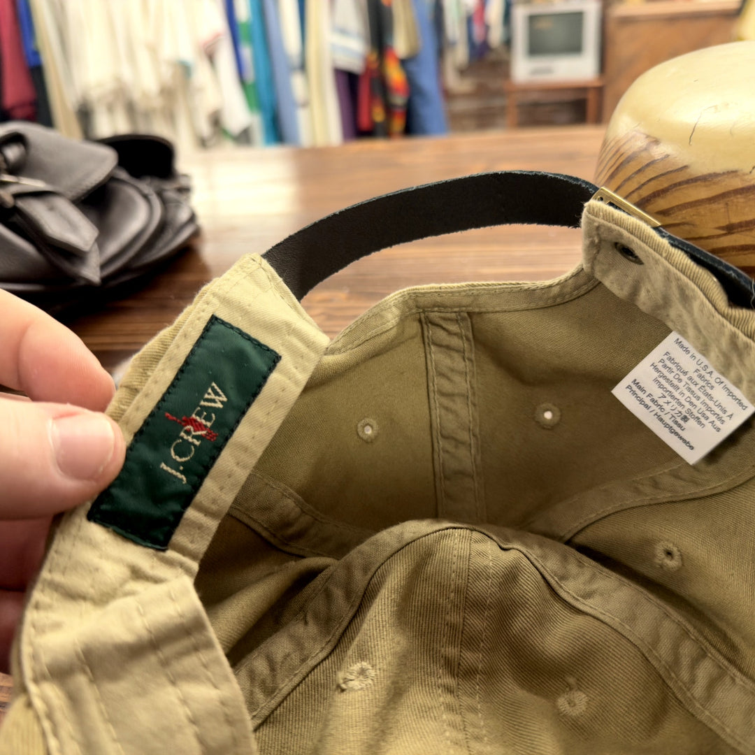 J Crew Made in USA Strap Back Hat