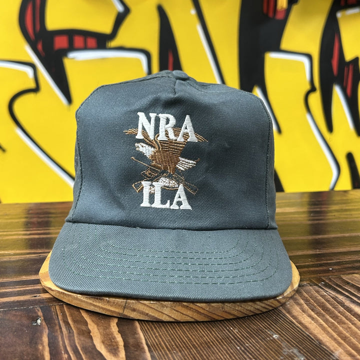 Vintage NRA 80s Strap Back Hat