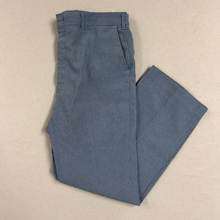 Vintage Haggar Polyester Gray Pants Size 36