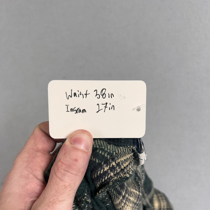 Vintage Gap Plaid Flannel Cargo Pants Size XL