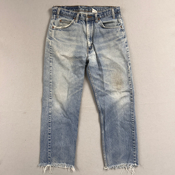 Levi's 505 Orange tab Jeans size 32