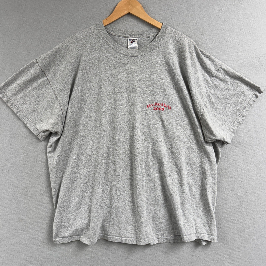 Bikes Blues and BBQ Tee shirt size XXXL