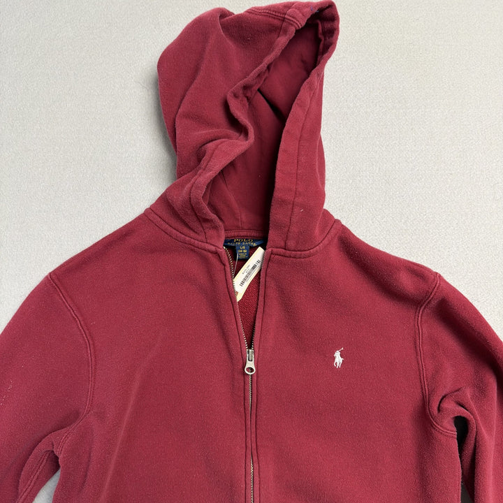 Youth Polo Ralph Lauren Zip Up Hoodie Size Large