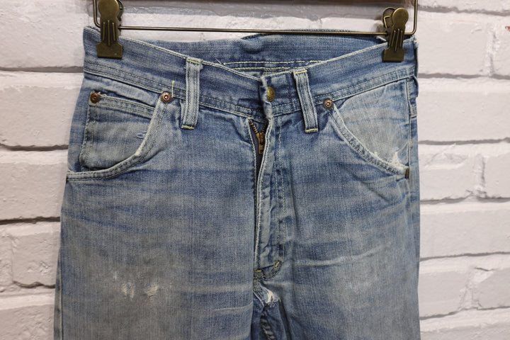 60s tuf nut distressed denim jeans size 26/28