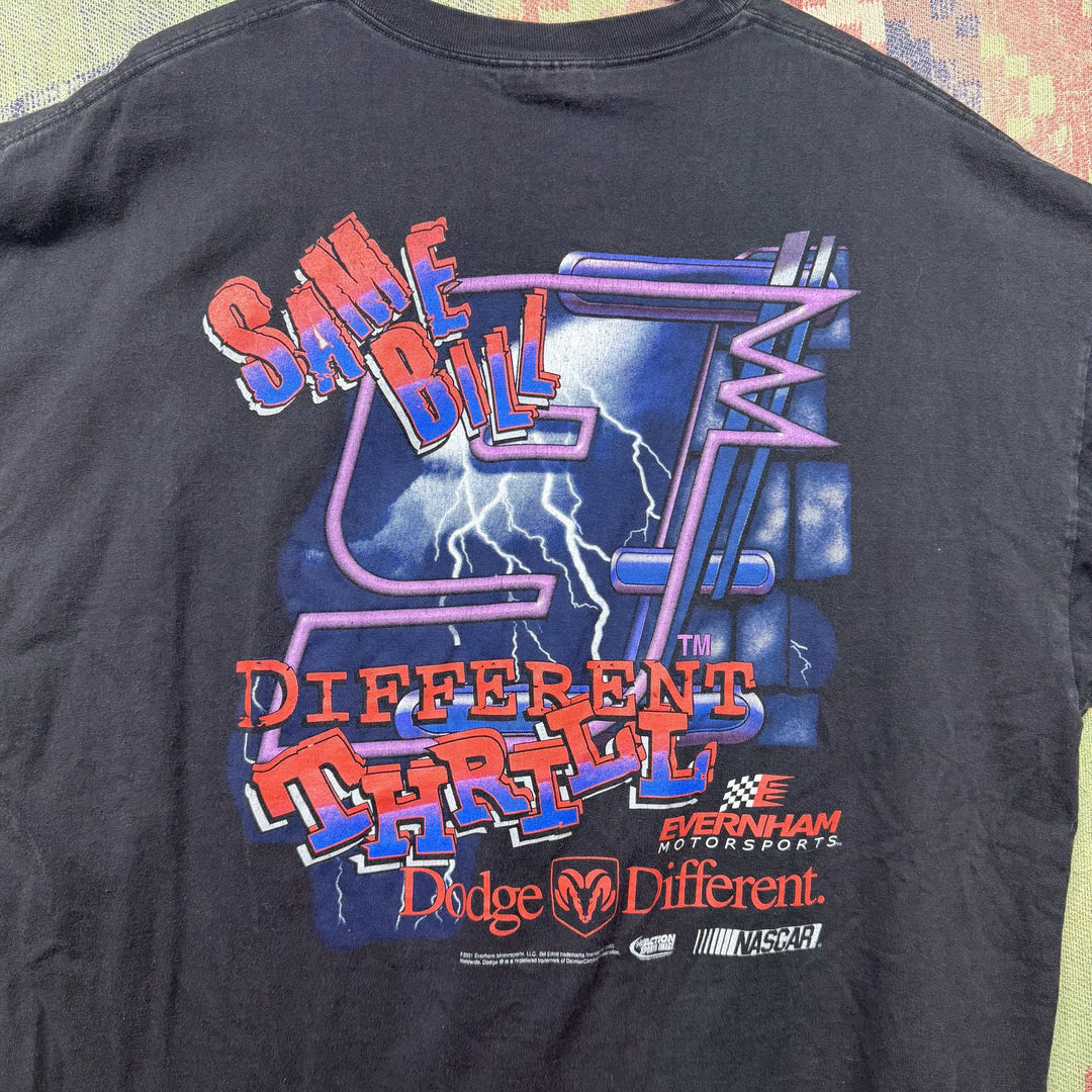 Bill Elliott Nascar Vintage Racing T Shirt XL 90s