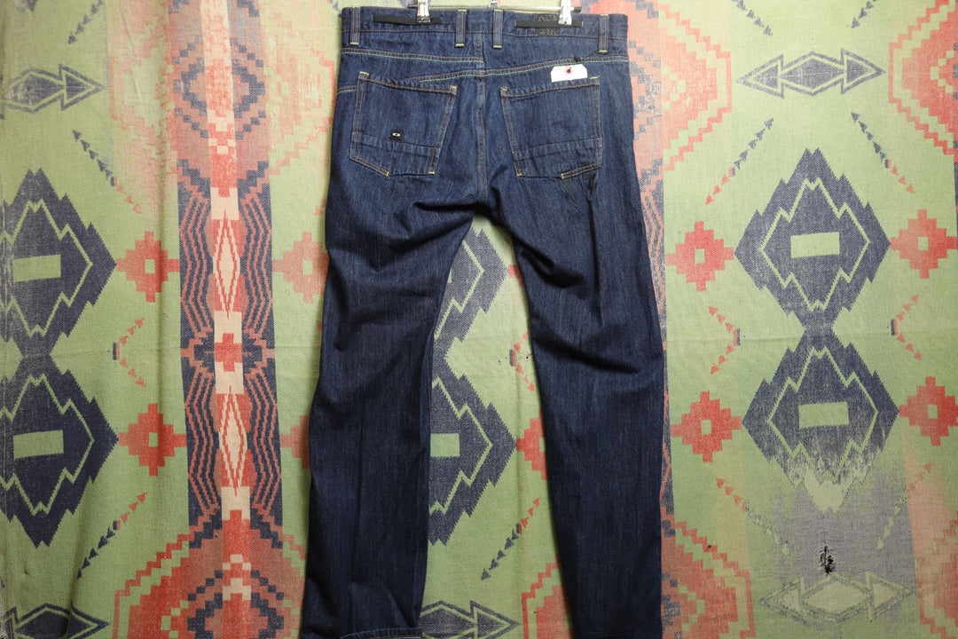 Oakley Vintage Y2k Dark Wash Jeans 2000s 38/32