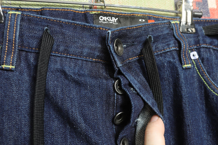 Oakley Vintage Y2k Dark Wash Jeans 2000s 38/32