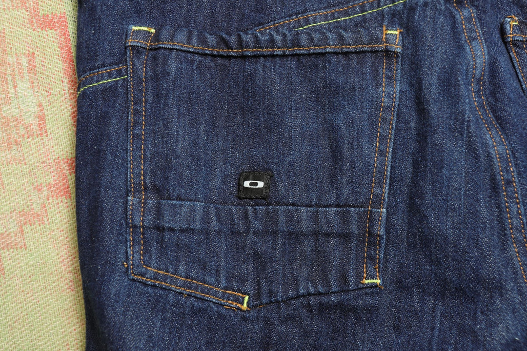 Oakley Vintage Y2k Dark Wash Jeans 2000s 38/32