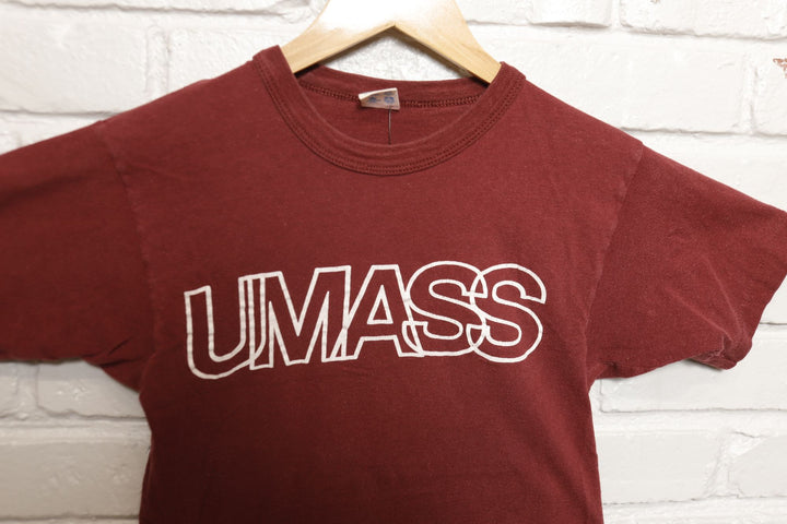 University of Massachusetts Vintage Champion UMASS T Shirt 80s Small