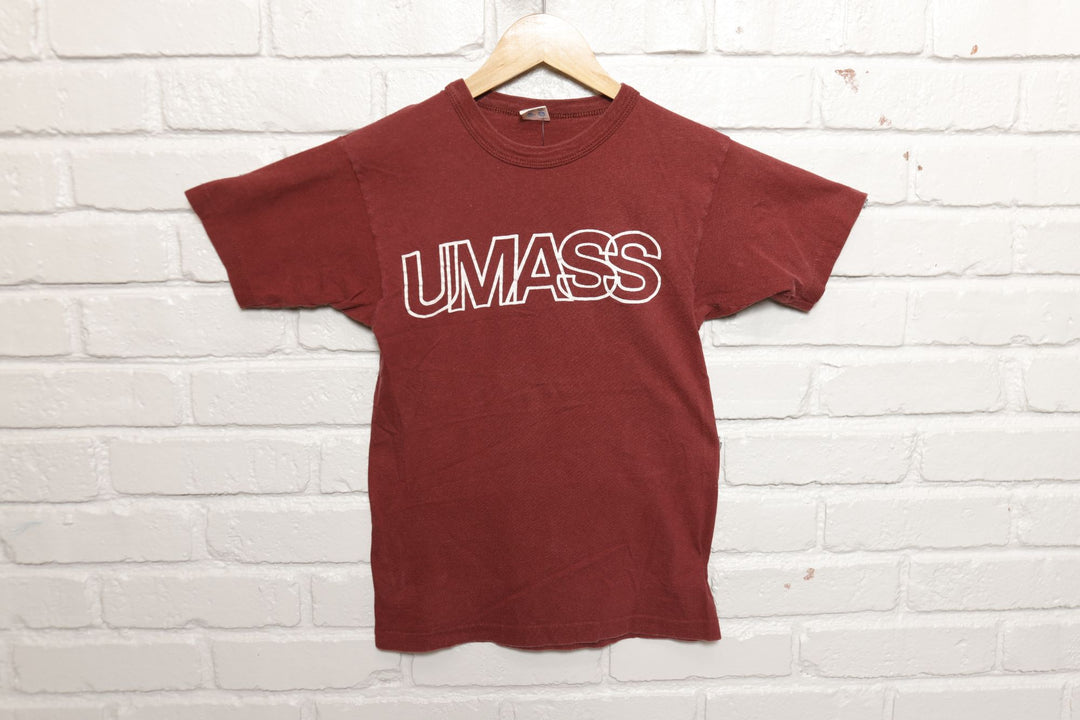 University of Massachusetts Vintage Champion UMASS T Shirt 80s Small