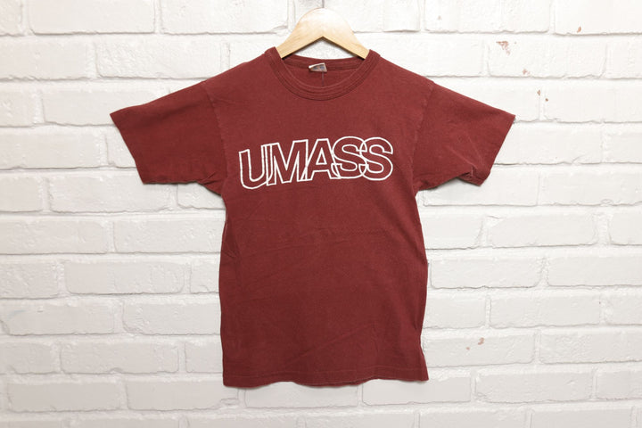 University of Massachusetts Vintage Champion UMASS T Shirt 80s Small