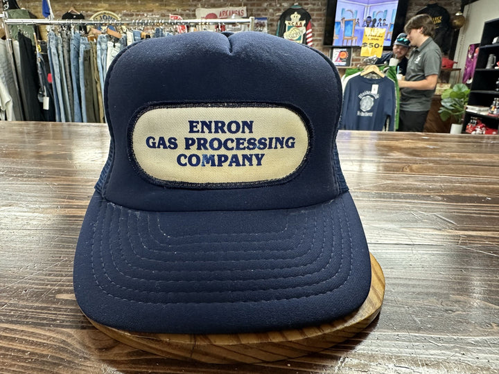 Enron Gas Processing Vintage Snapback Trucker Hat 80s