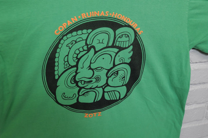 Copan Ruinas Honduras Vintage Zotz T Shirt 90s Large