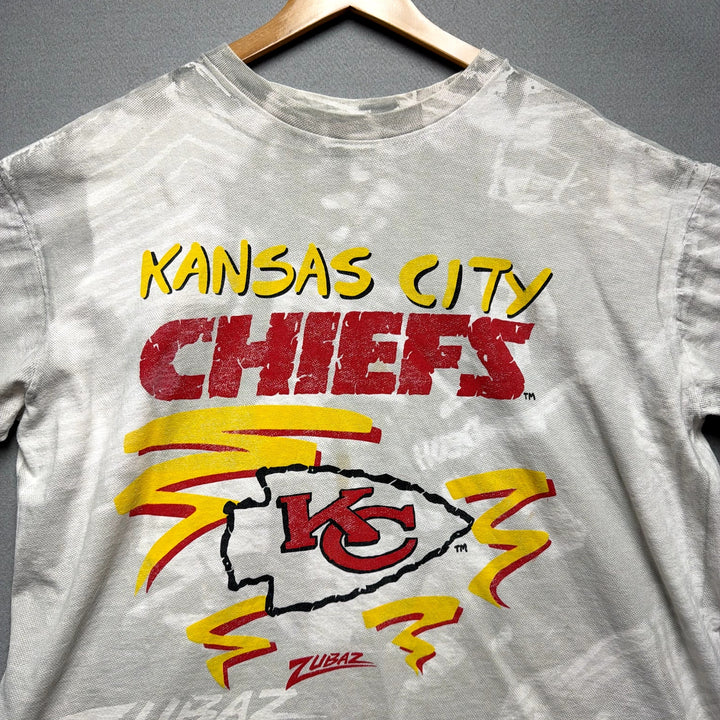 Vintage Kansas City Chiefs Zubaz T Shirt Size XL