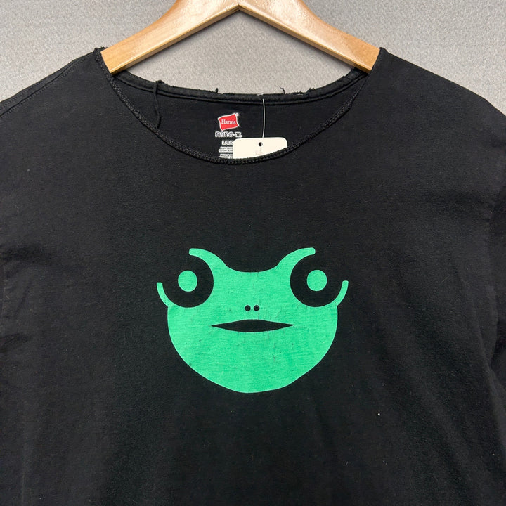 Frog Speak Freely T Shirt size Large