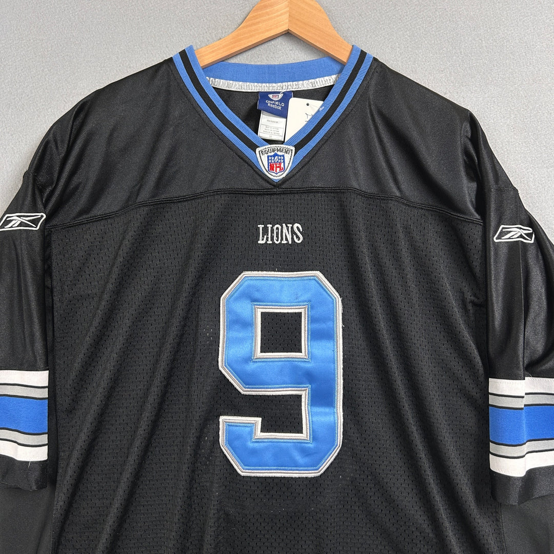 Vintage Detroit Lions Matt Staffod Football Jersey Size XL