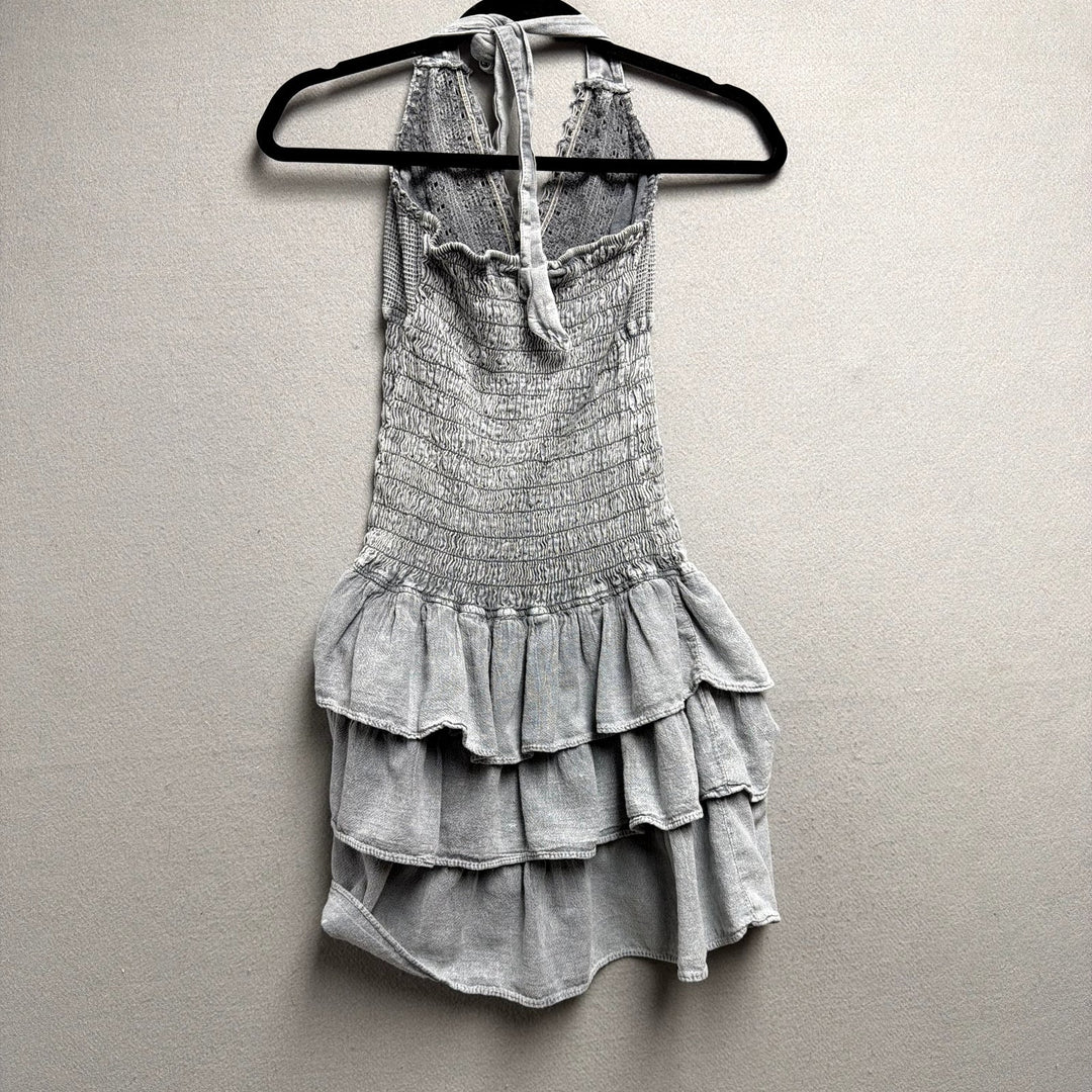 Blanco By Nature Mini Halter Dress Size Small