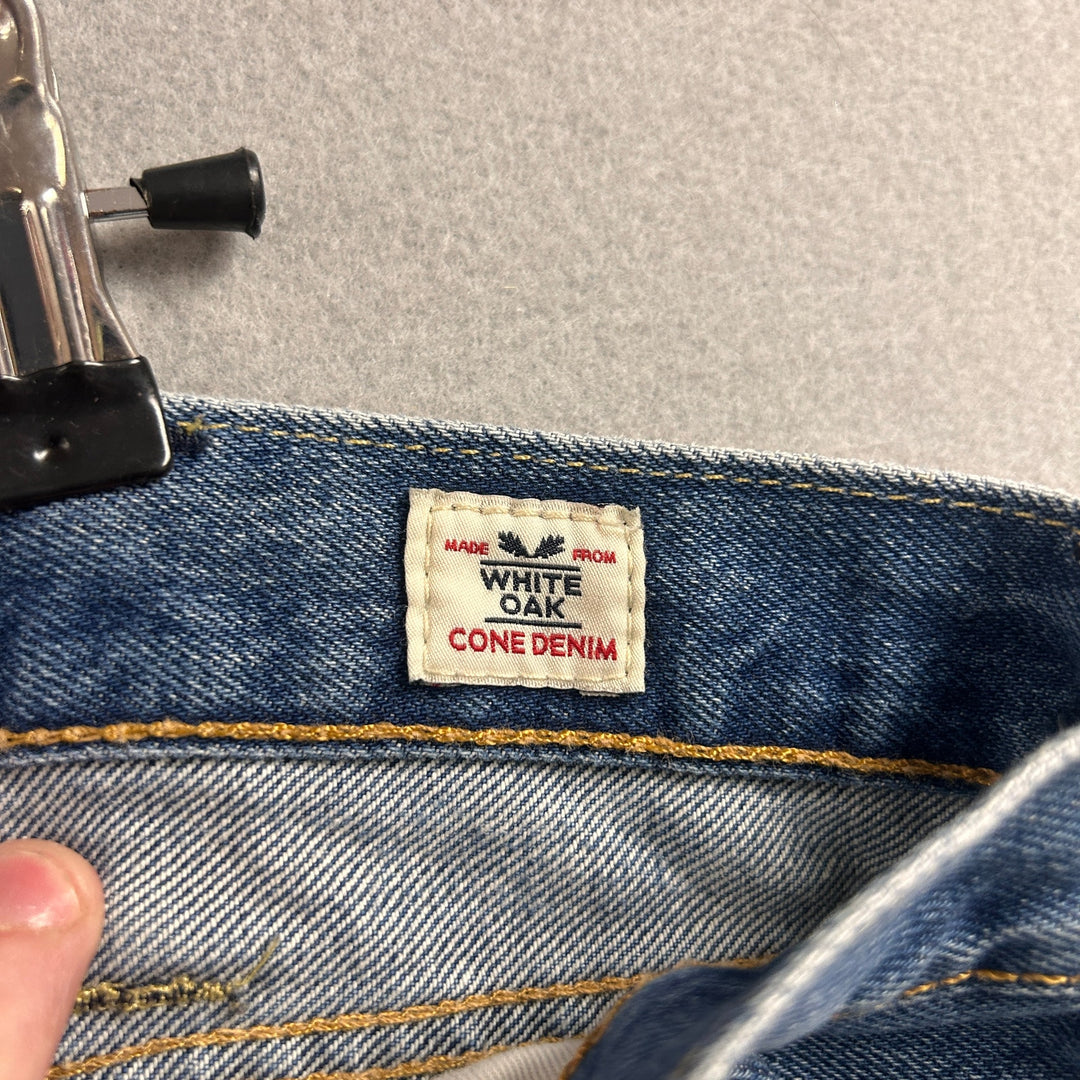 Levi's 511 Selvedge White Oak Cone Denim Jeans Size 38X32
