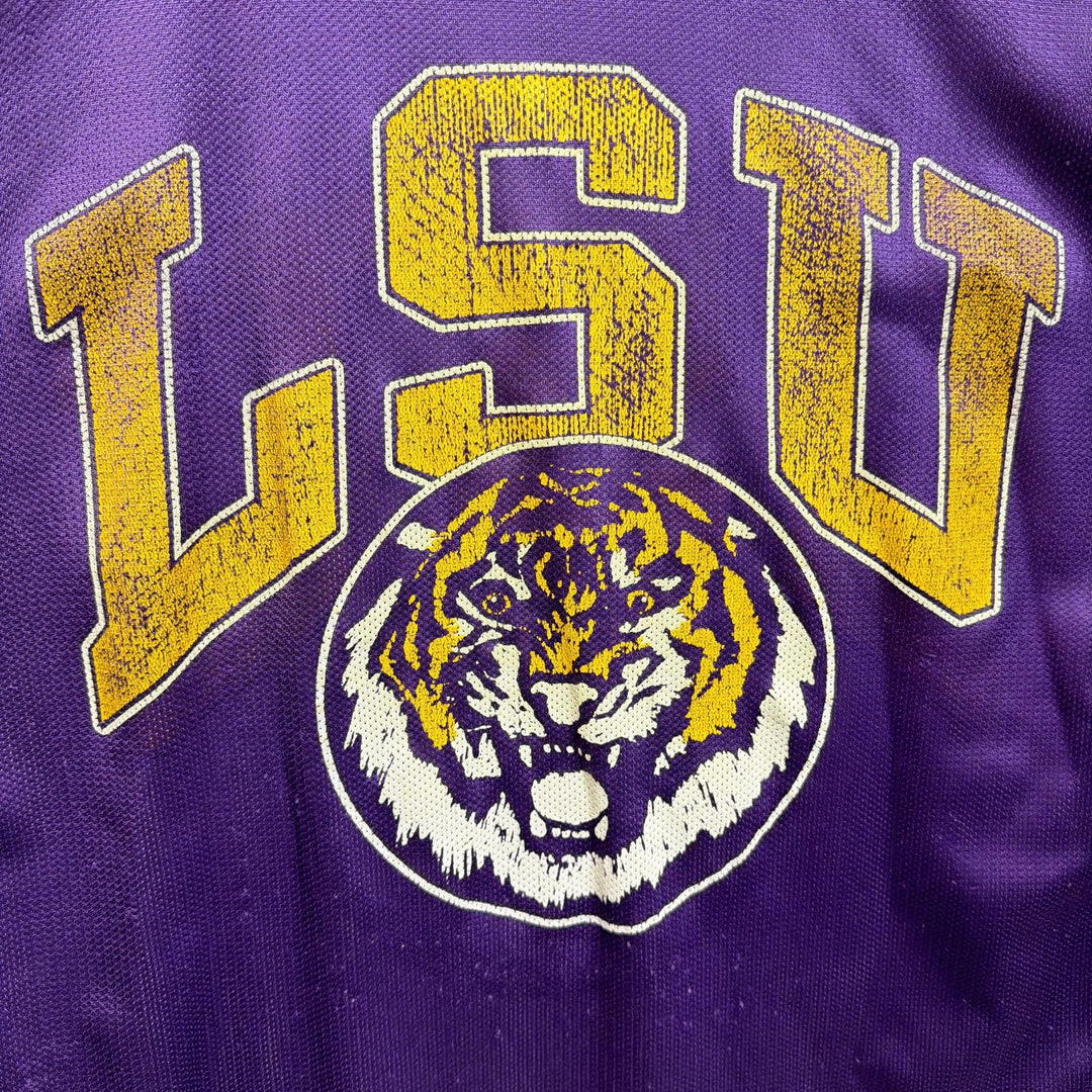 Vintage LSU Tigers Reversible Practice Jersey Size Large