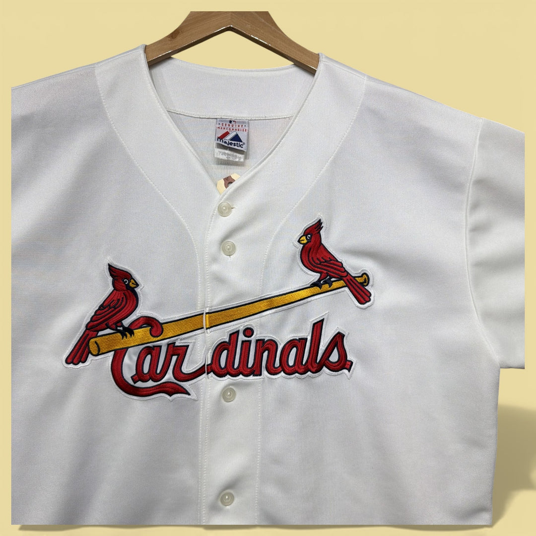 Vintage St Louis Cardinals Johnny Edwards 90sThrowback  Jersey Size XL