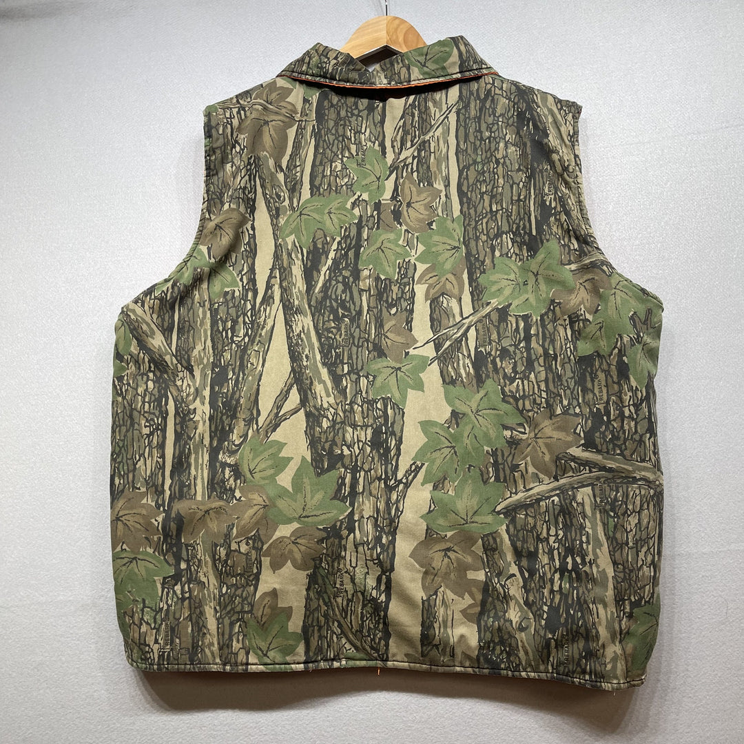 Vintage Reversible camo hunting Vest Size XXL