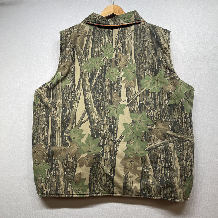 Vintage Reversible camo hunting Vest Size XXL