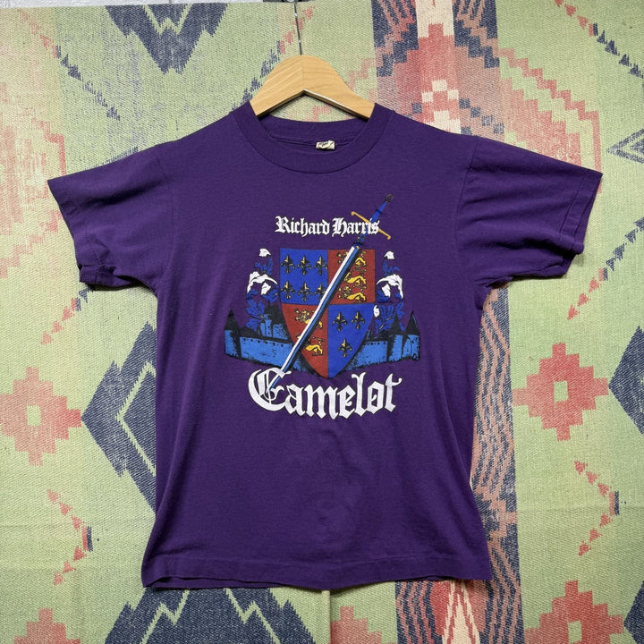 Richard Harris Camelot Vintage Movie Promo T Shirt Small 80s