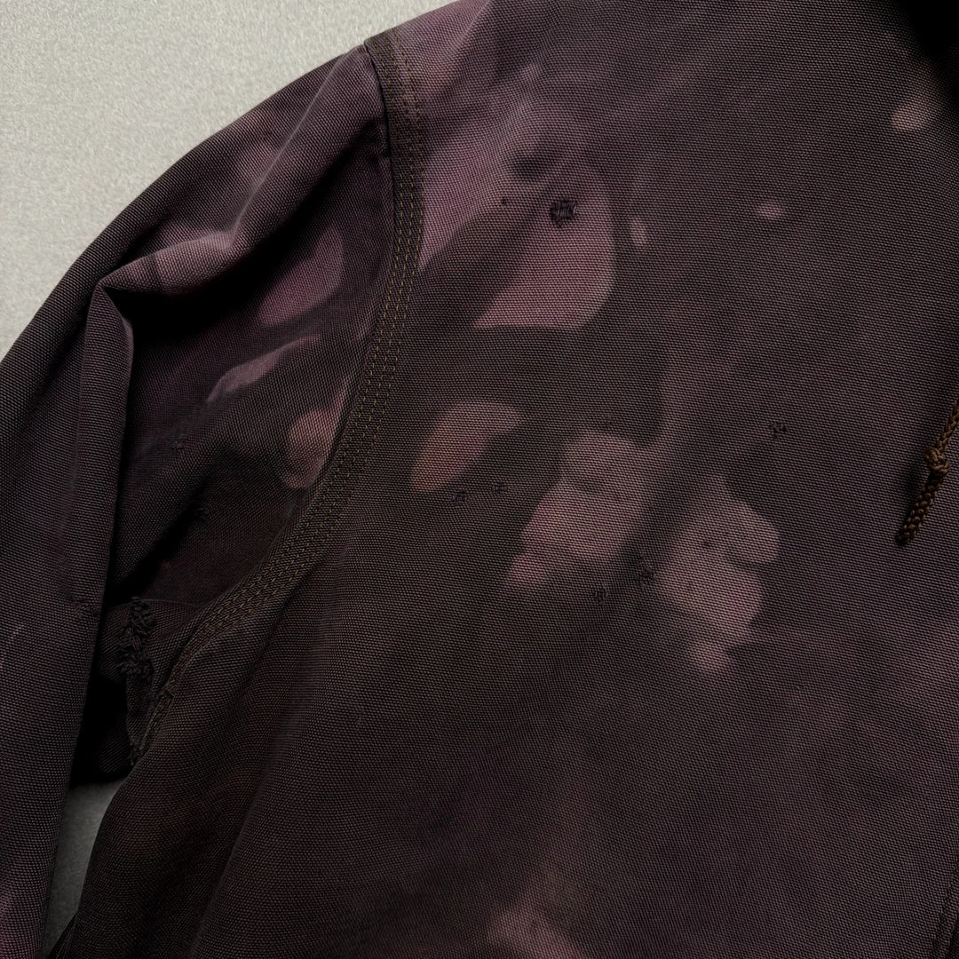 Vintage Carhartt Purple Tie Dye Active Jacket Size XXL