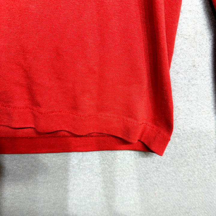 Vintage Texas Tech Red Raider Road Race T Shirt Size Large