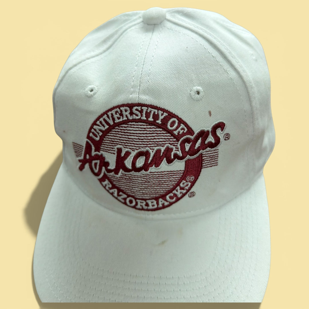 Vintage University of Arkansas 2000s Game Snapback Hat