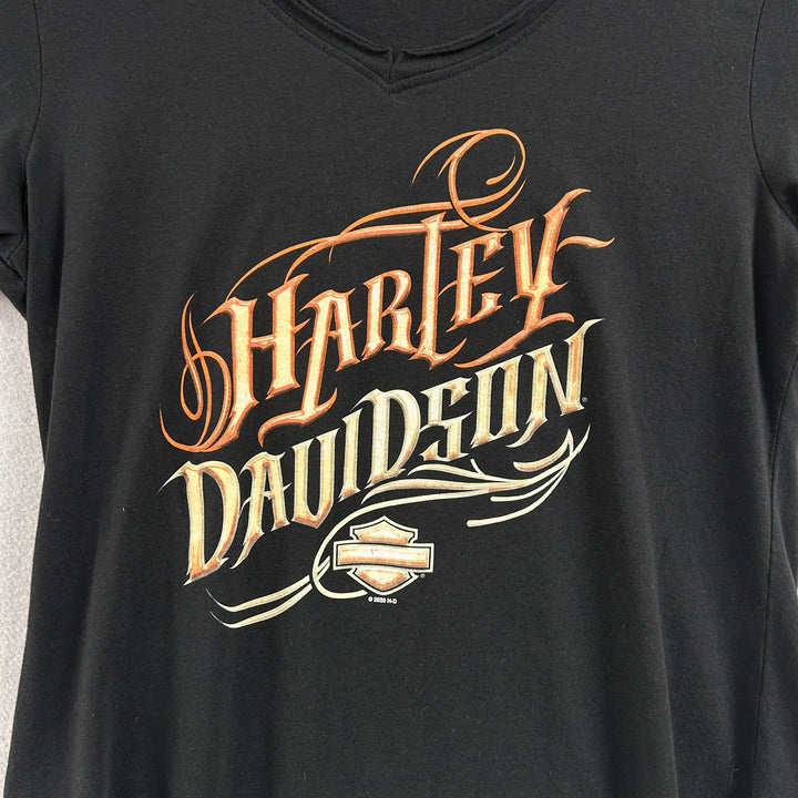 Women's Harley Davidson Big Springs Texas Black Shirt size Large
