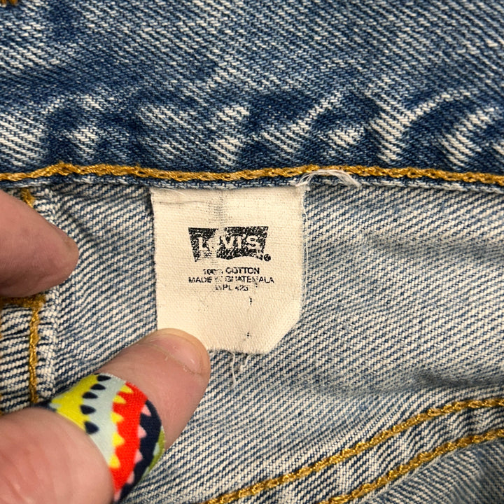 Vintage Levi's 501xx Light Wash Jeans Made in USA Men's 34x29