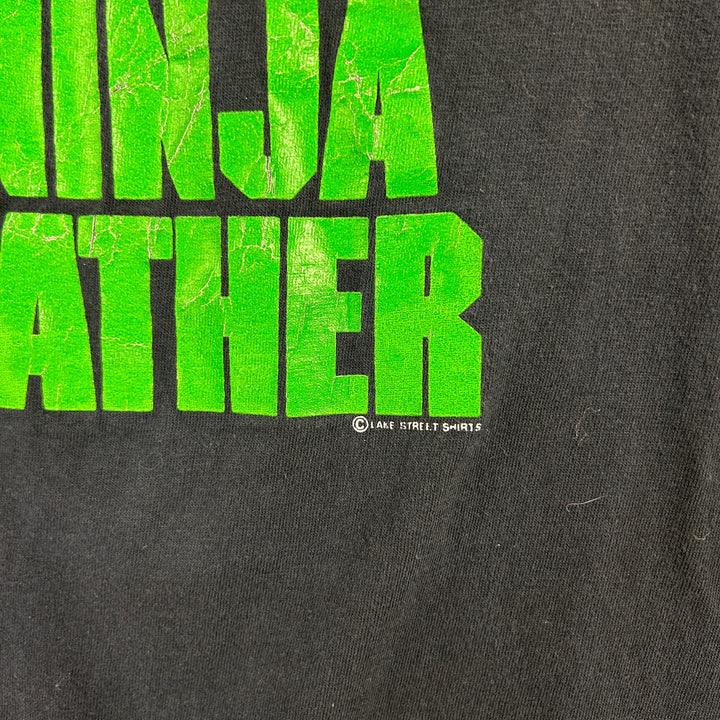 Vintage Middle Age Mutant Ninja Father T Shirt Size Large