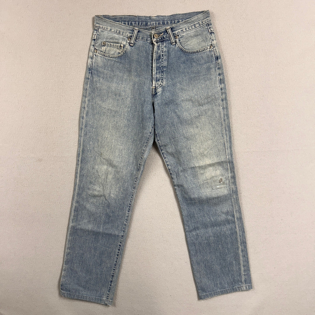 RRL Ralph Lauren Button Fly Straight Leg Jeans Size 30