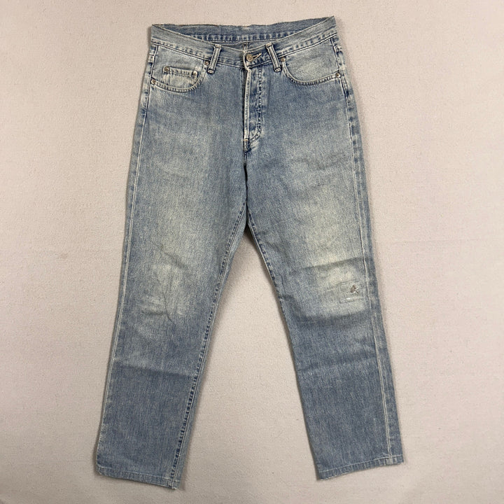 RRL Ralph Lauren Button Fly Straight Leg Jeans Size 30