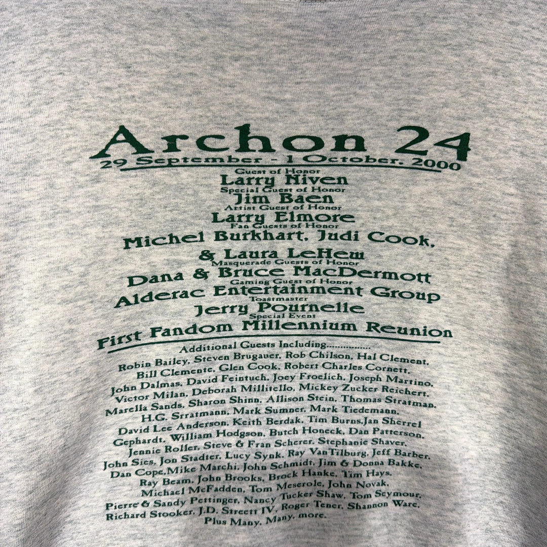 Vintage Archon 24 Fantasy Con Sweatshirt Size Medium