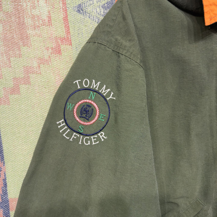 Tommy Hilfiger Vintage Reversible Parka Jacket Medium 90s