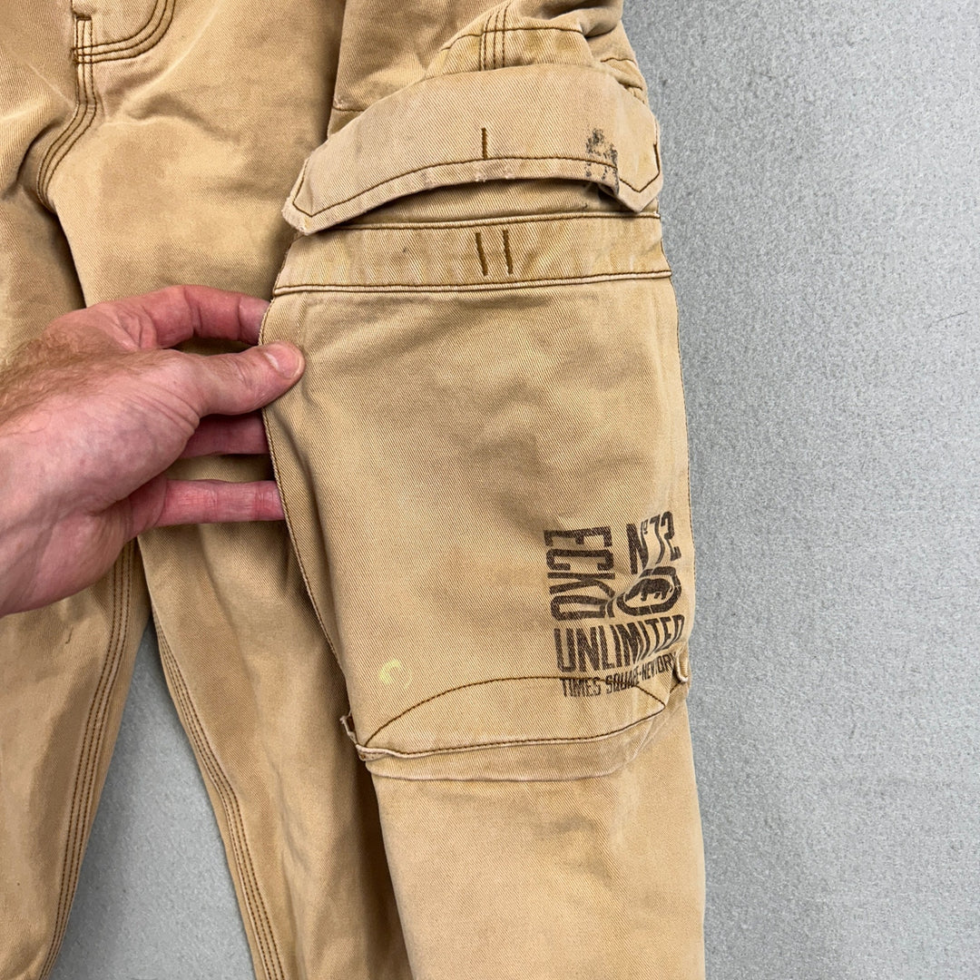 Vintage Ecko Unltd Y2K Cargo Pants Size 38