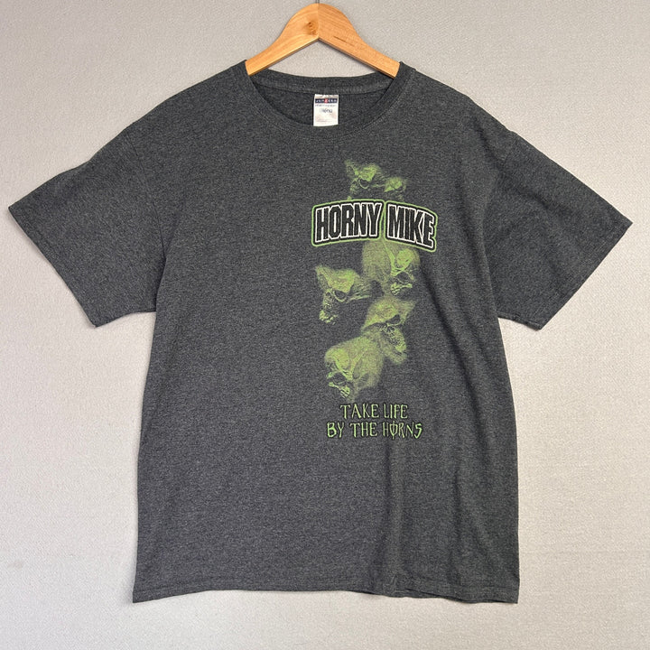 Original Counts Kustoms Horny Mike Bus Shirt Grey Size Large