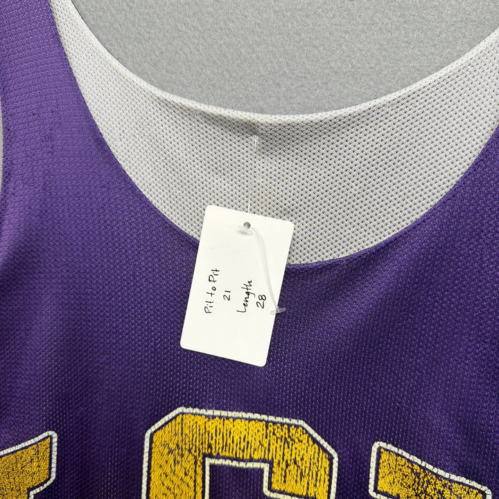Vintage LSU Tigers Reversible Practice Jersey Size Large
