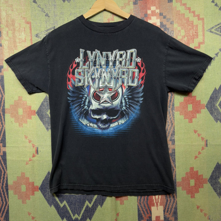 Lynyrd Skynyrd Vintage Skull T Shirt Size Medium  2000s