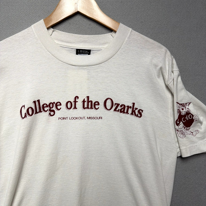 Vintage College of the Ozarks T Shirt Size Large
