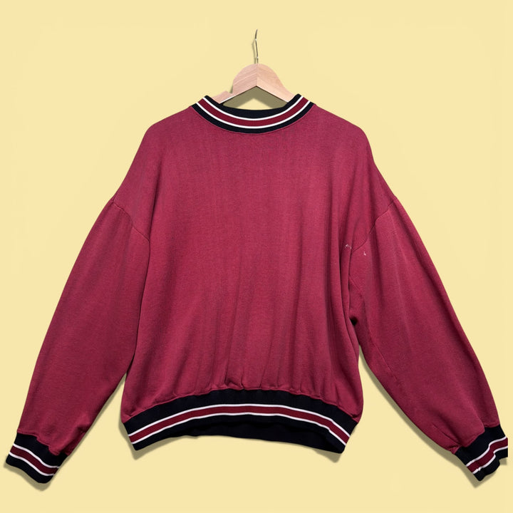 Vintage Russell Athletic Ringer 70s Sweatshirt Size XL