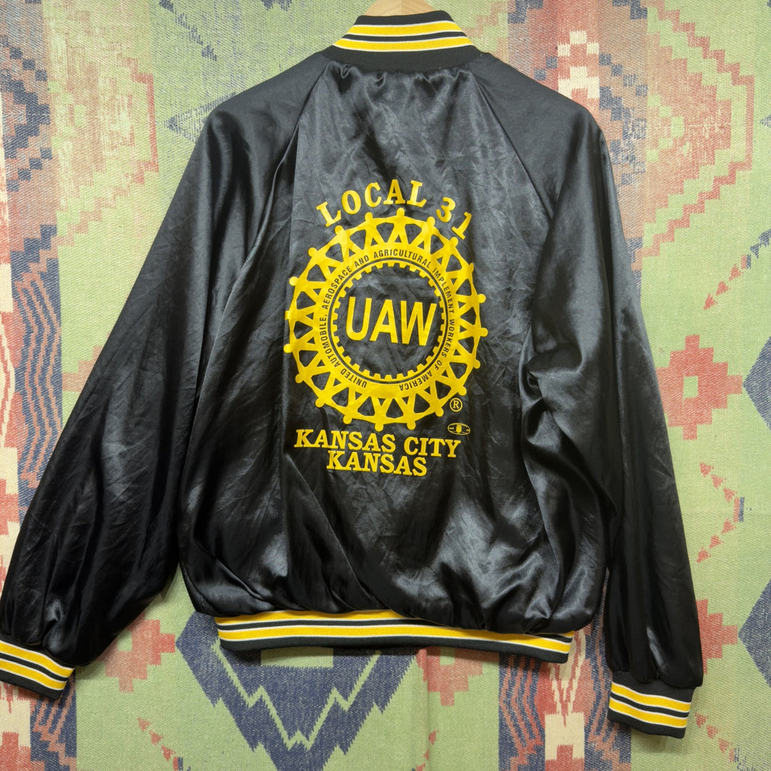 UAW Kansas City Vintage Union Jacket Medium 90s