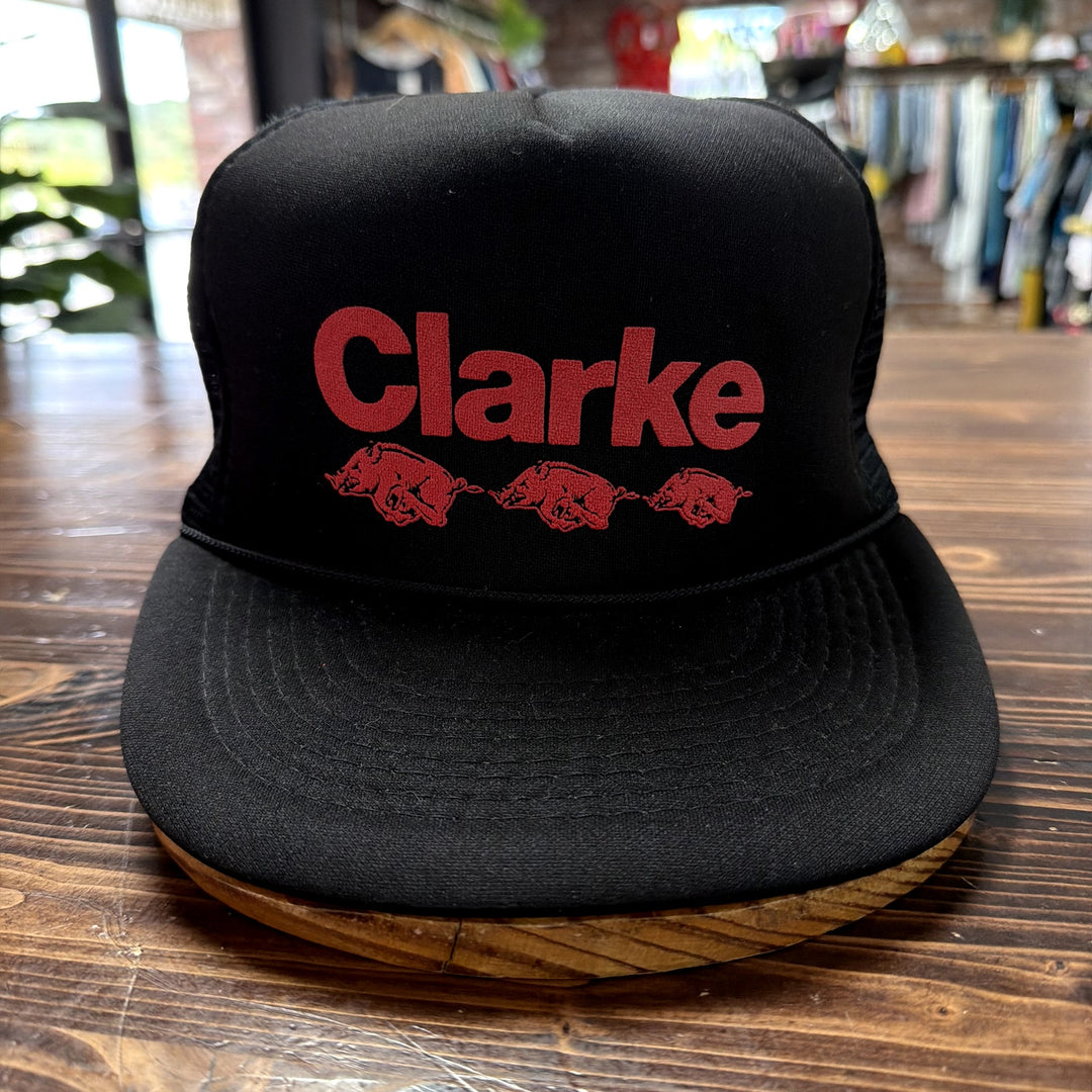 Vintage Arkansas Razorbacks Clarke Trucker Hat
