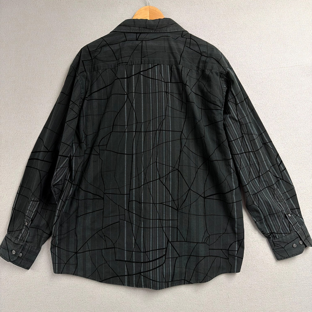 Vintage Eighty Eight Platinum Y2K Button Down Shirt size XL