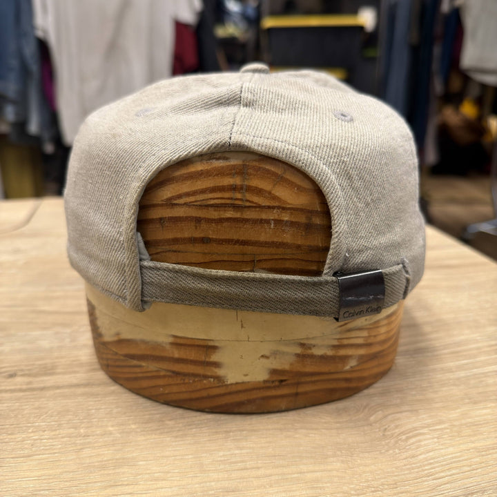 Vintage Y2K Calin Klein Distressed Denim Strap Back Hat